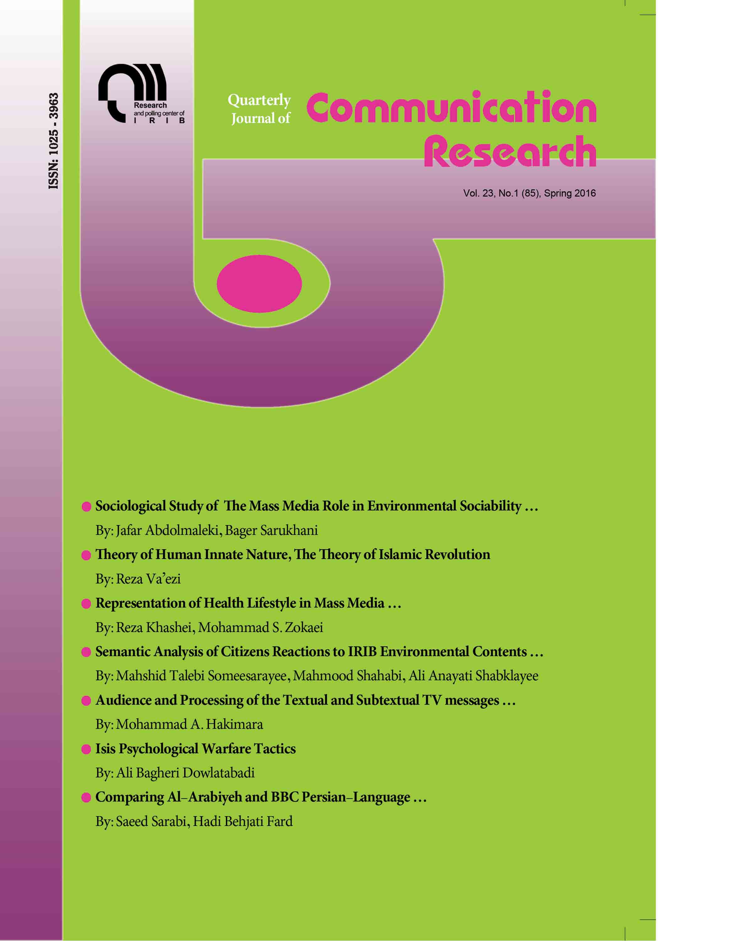 Communication Research